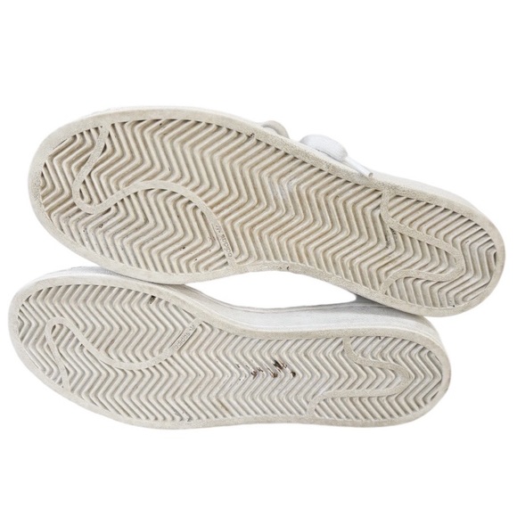 Adidas Originals Superstar Sneakers Size 7 White Leather Signature Shell Toe - Picture 8 of 12